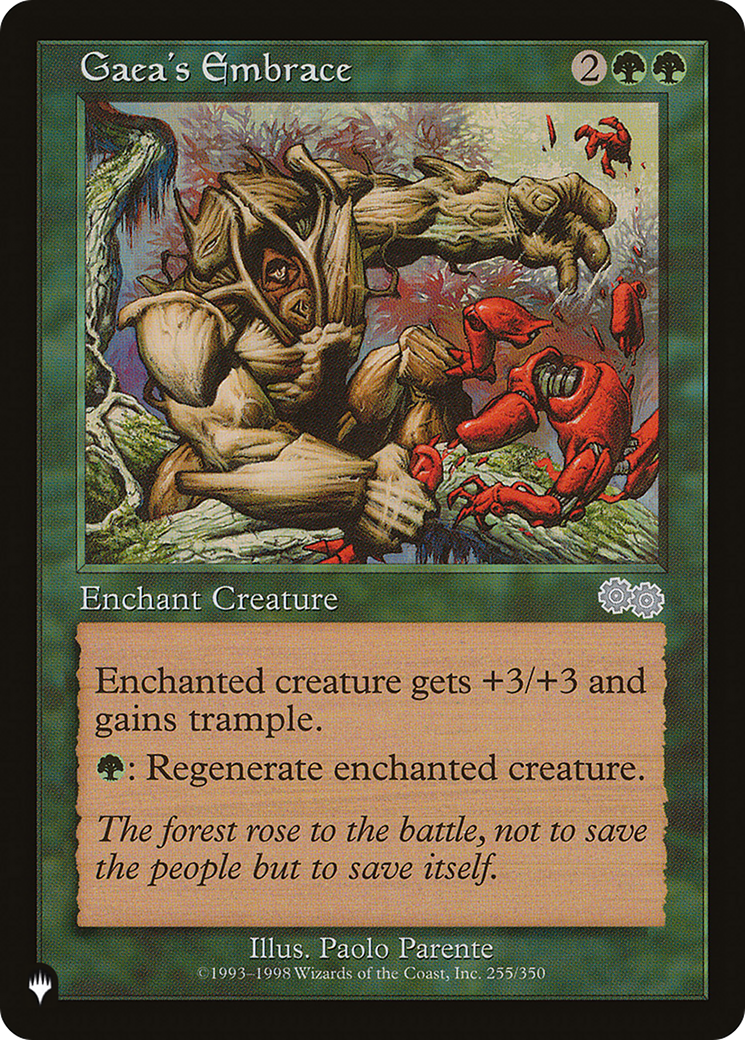 Gaea's Embrace |  (USG-255) [The List]