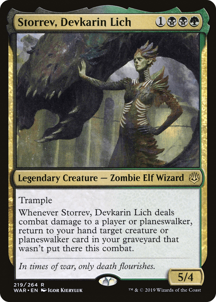 Storrev, Devkarin Lich [War of the Spark] Foil