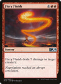 Fiery Finish 140/280 (Core Set 2019)  - Foil