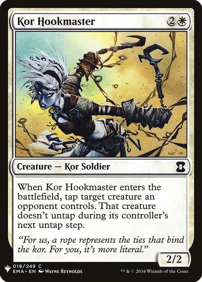 Kor Hookmaster EMA-18/5075 (The List Reprints) 