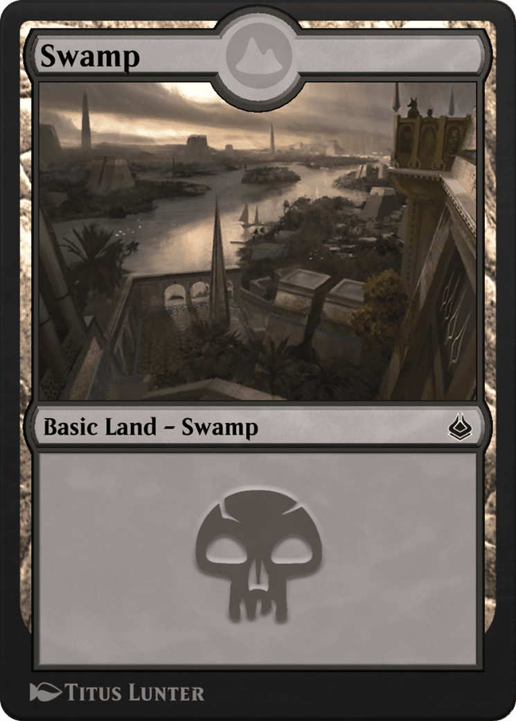 Swamp (AKR-334) - Amonkhet Remastered