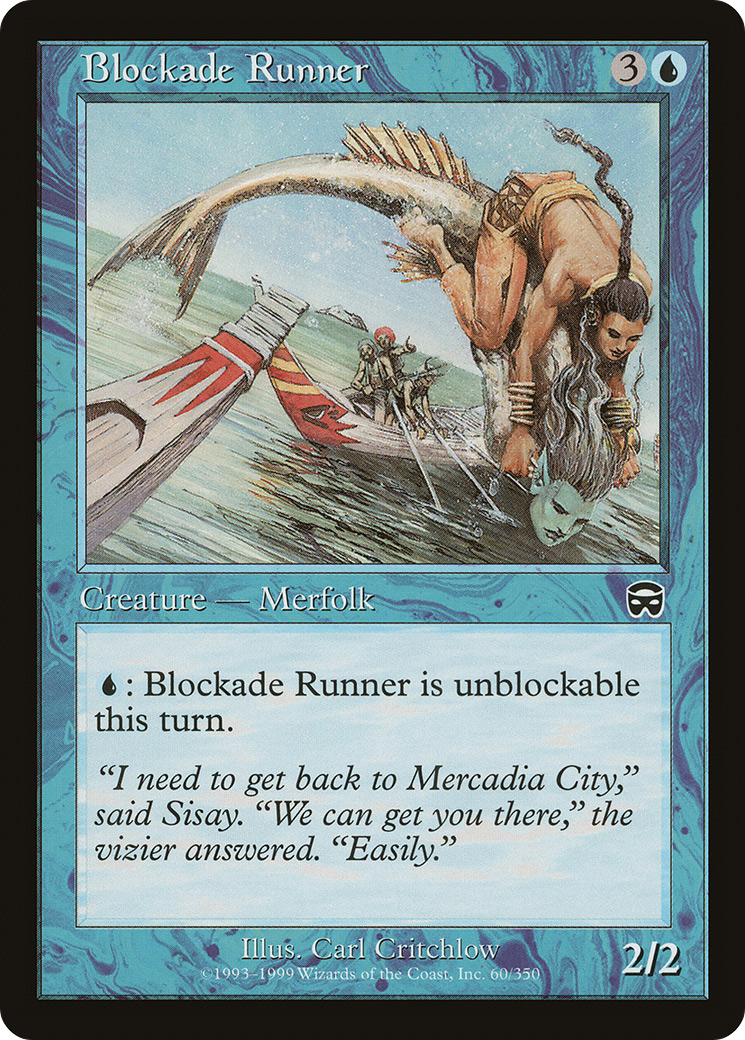 Blockade Runner [Mercadian Masques] Foil