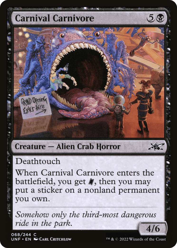 Carnival Carnivore [Unfinity] Foil