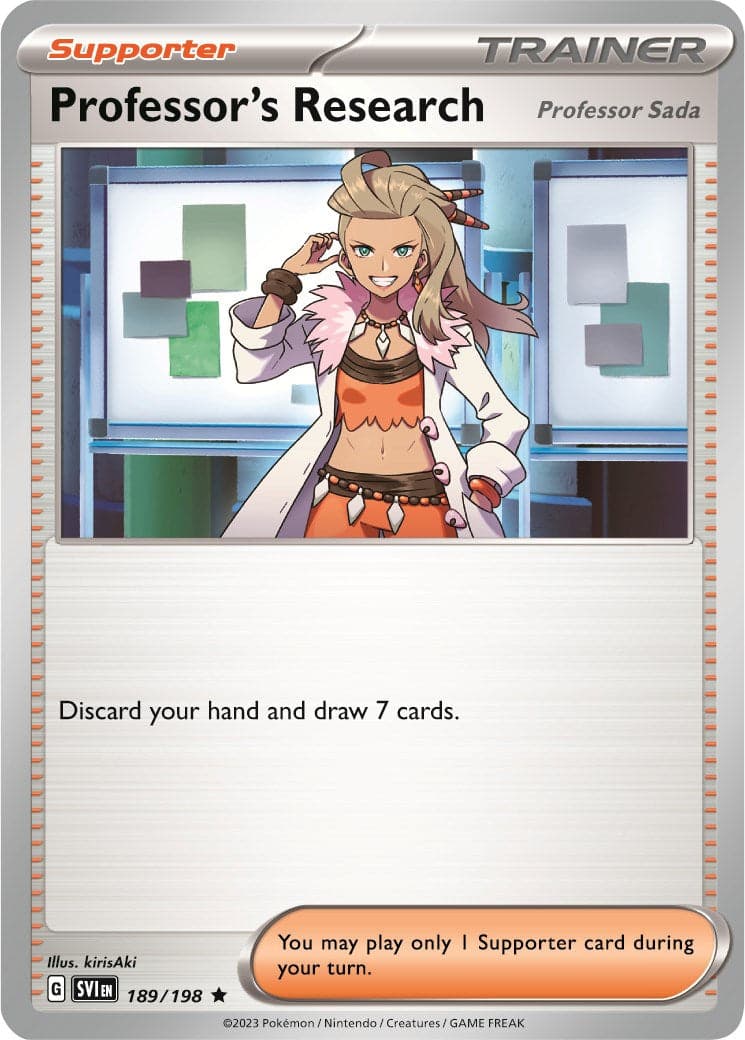Professor's Research 189/198 - Deck Exclusives