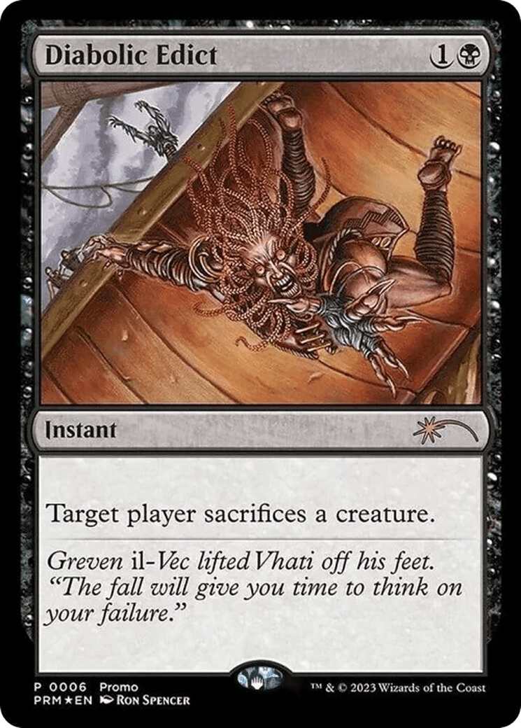 Diabolic Edict (PMEI-006) - Media Inserts Foil