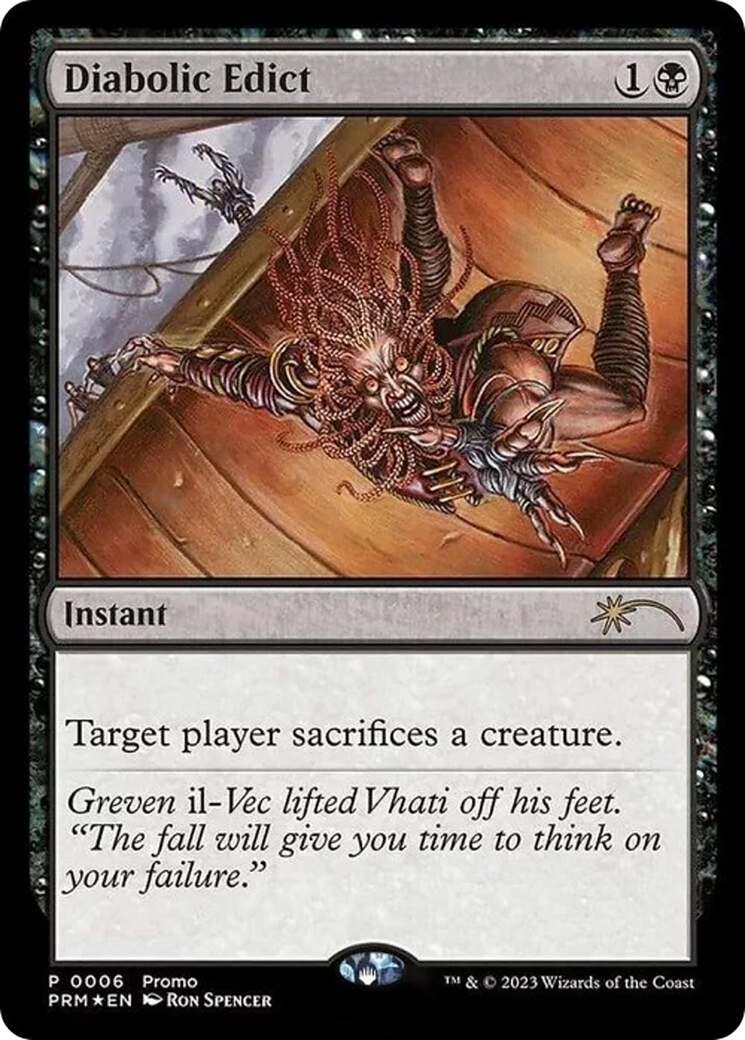 Diabolic Edict (PMEI-006) - Media Inserts Foil