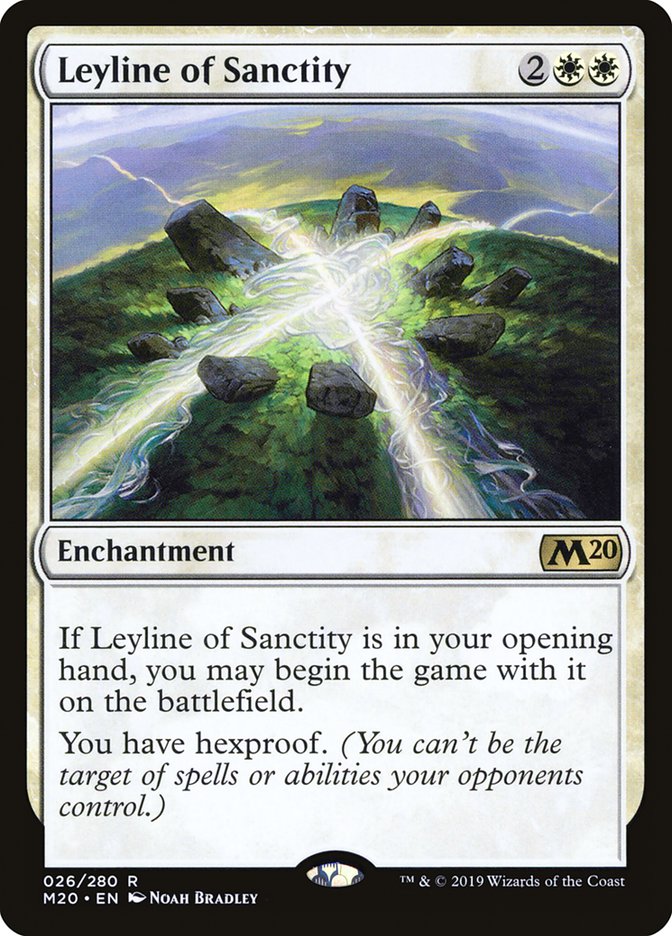 Leyline of Sanctity 26/280 (Core Set 2020) 