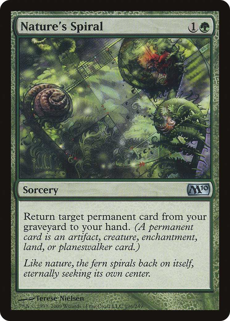 Nature's Spiral [Magic 2010] Foil