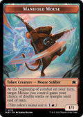 Manifold Mouse Token 18 (Bloomburrow) 