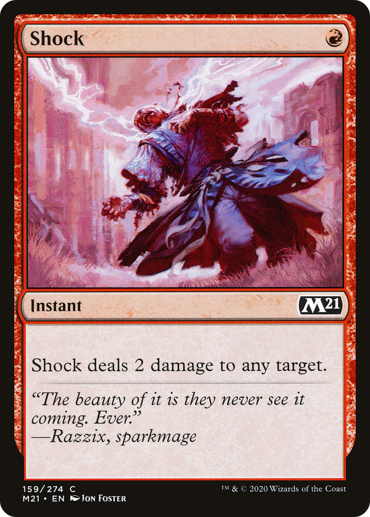 Shock [Core Set 2021] Foil