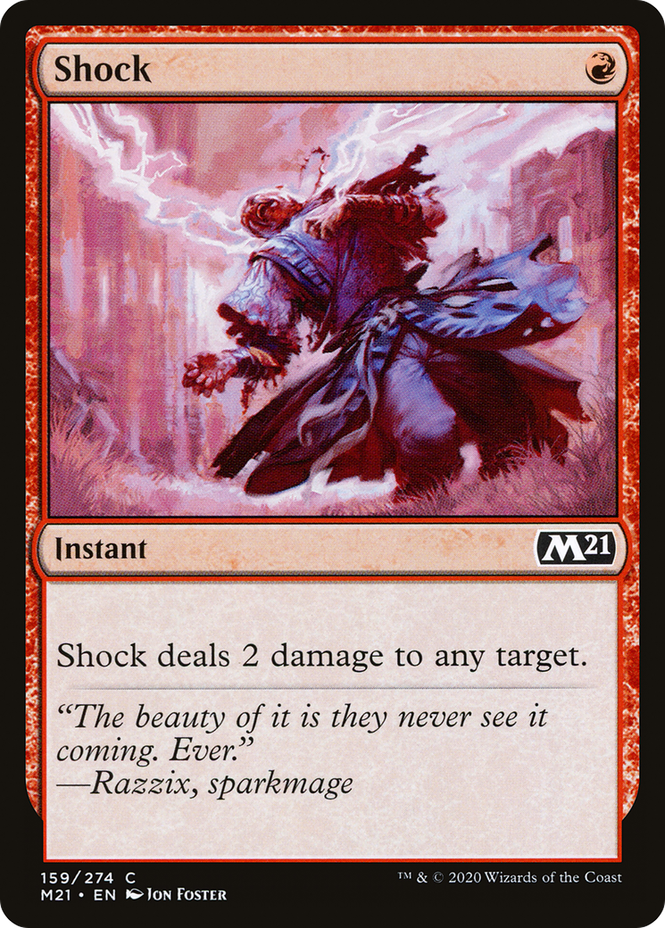 Shock [Core Set 2021] Foil