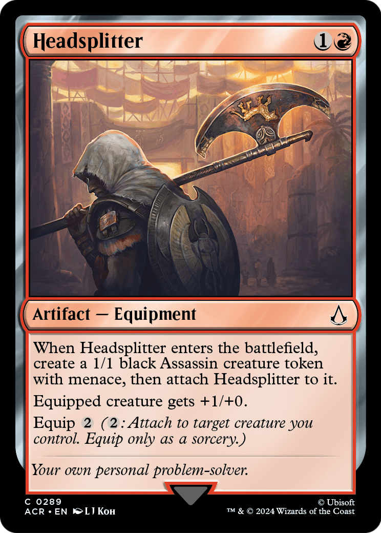 Headsplitter (289) [Assassin's Creed]  Foil