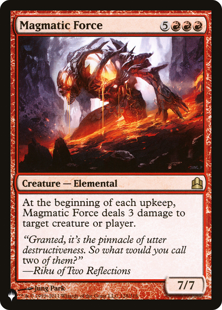 Magmatic Force |  (CMD-128) [The List]