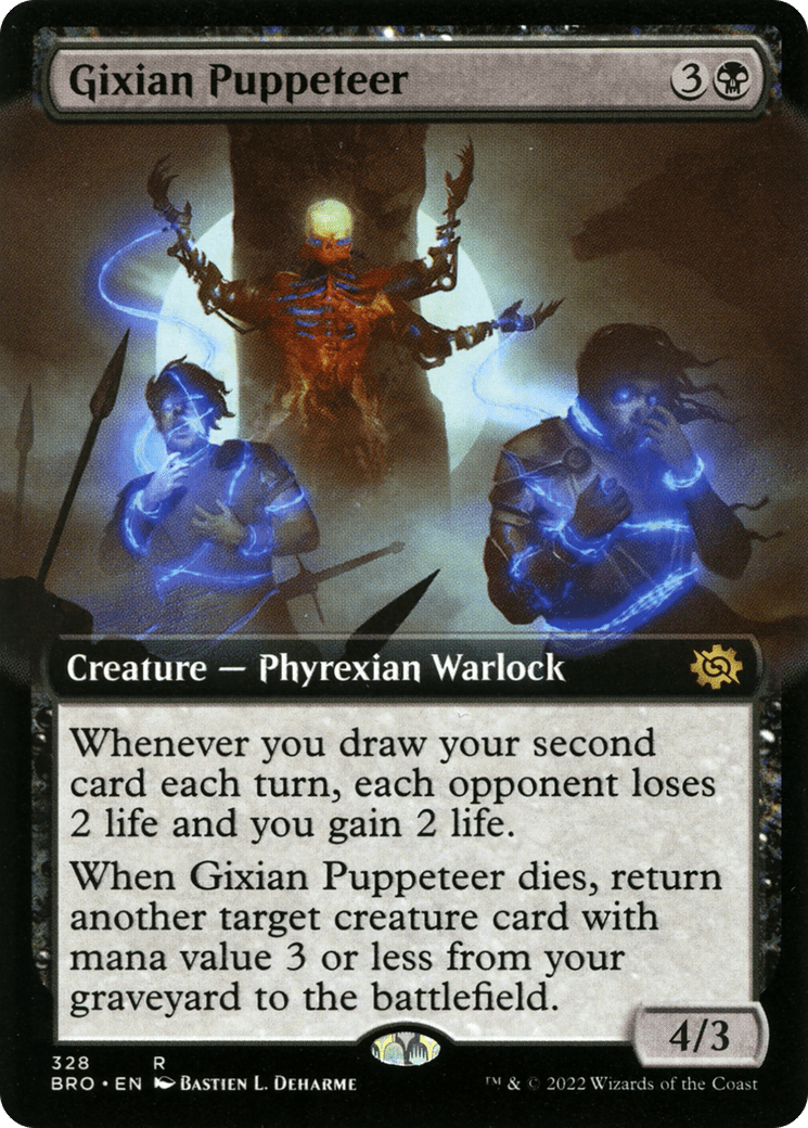 Gixian Puppeteer (Extended Art) [The Brothers' War] Foil