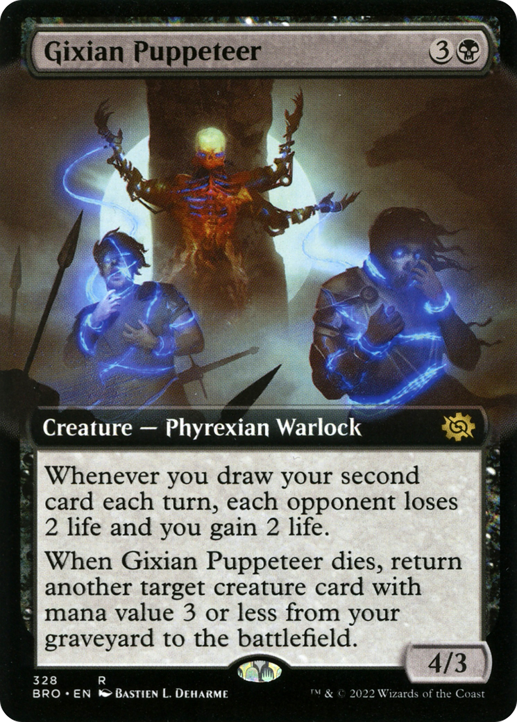 Gixian Puppeteer (Extended Art) [The Brothers' War] Foil