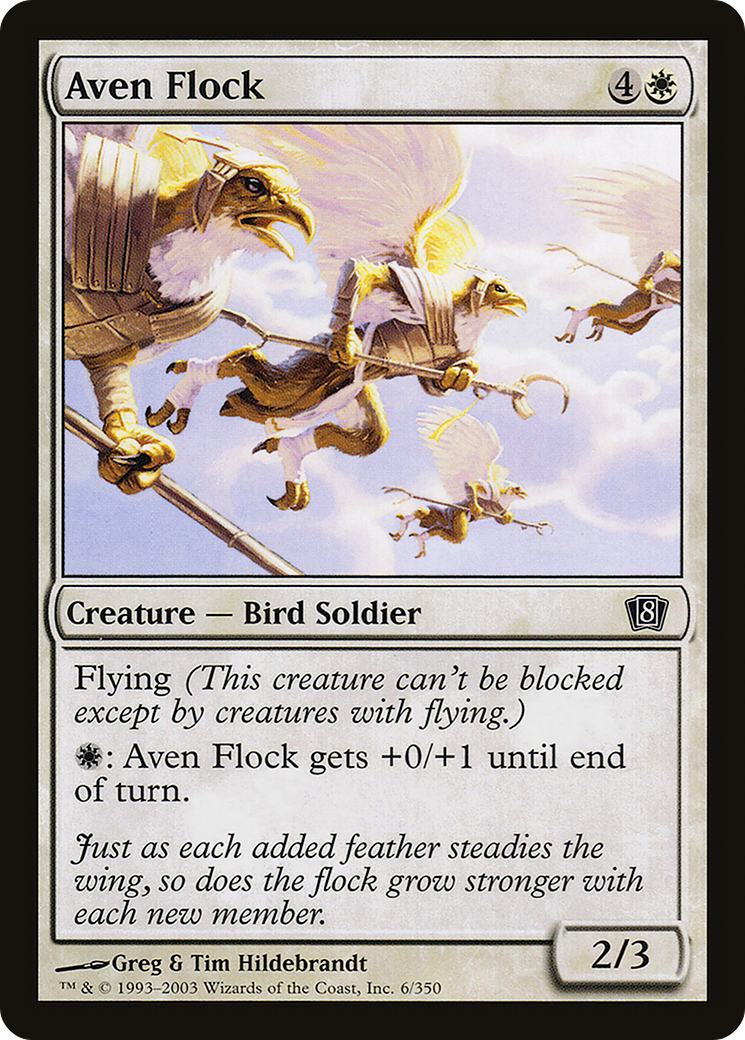 Aven Flock [Eighth Edition] Foil