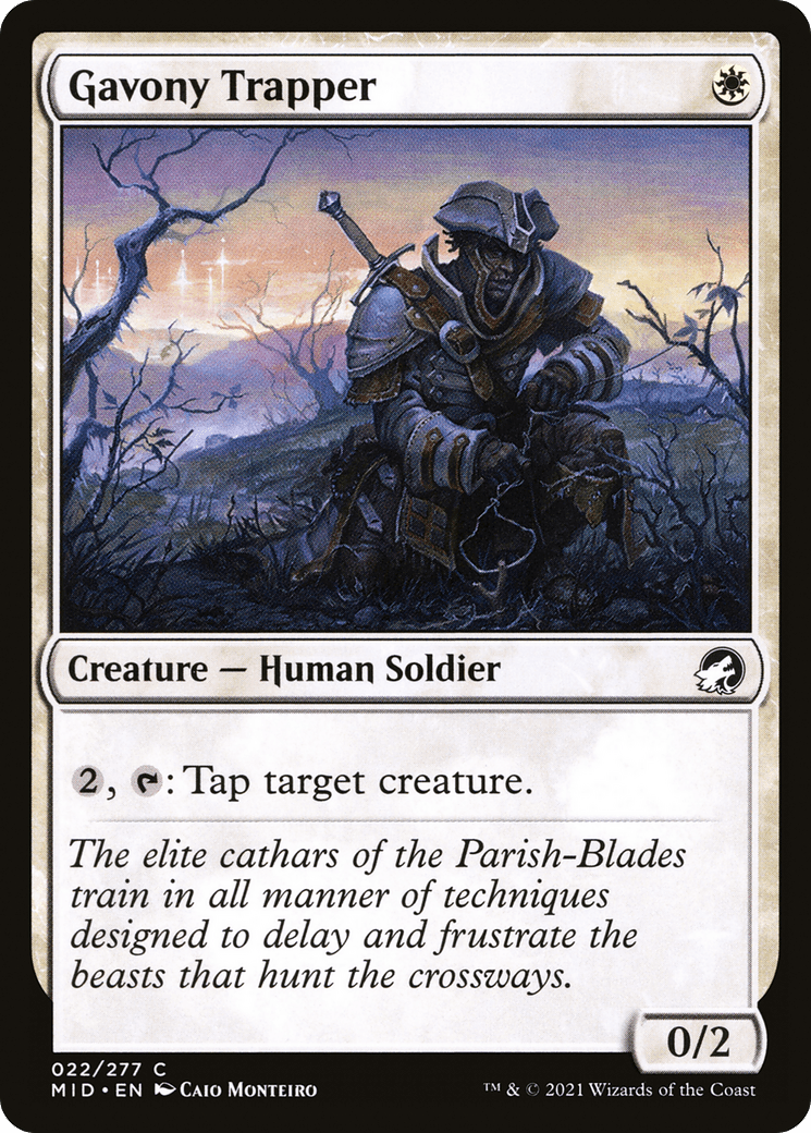 Gavony Trapper [Innistrad: Midnight Hunt] Foil