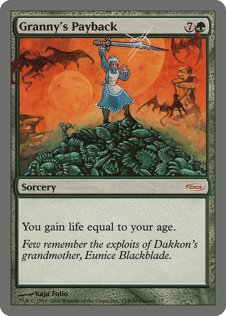 Granny's Payback () [Arena League 2004]  Foil