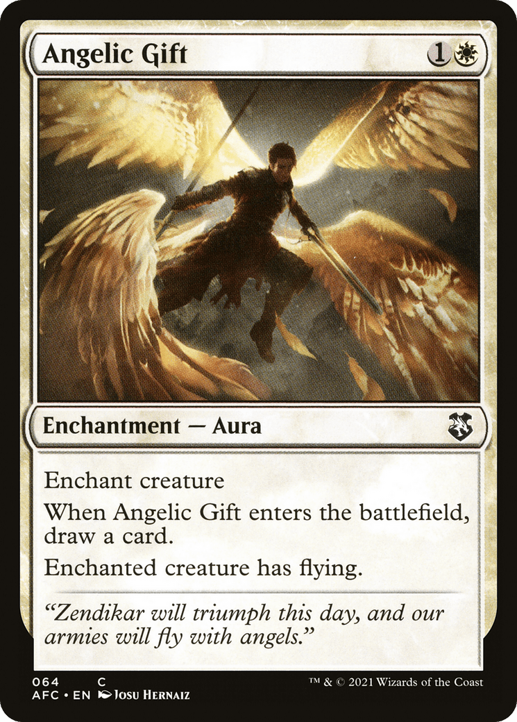 Angelic Gift [Dungeons & Dragons: Adventures in the Forgotten Realms Commander]