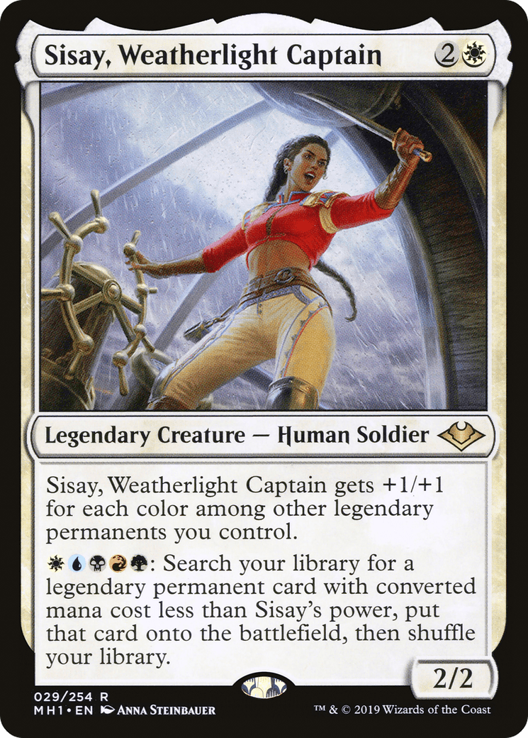 Sisay, Weatherlight Captain [Modern Horizons] Foil