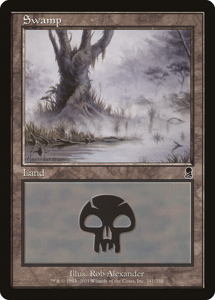 Swamp (341) [Odyssey] Foil