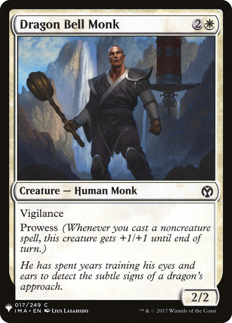 Dragon Bell Monk |  (IMA-17) [The List]