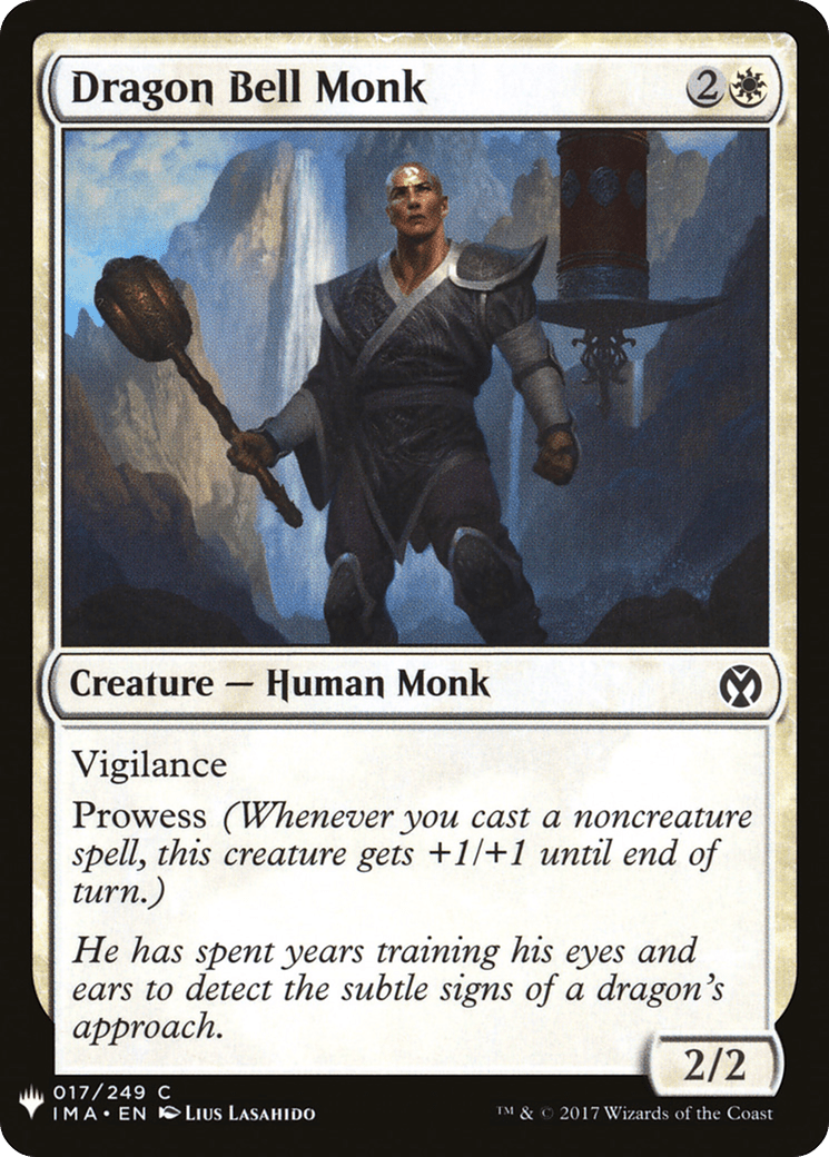 Dragon Bell Monk |  (IMA-17) [The List]