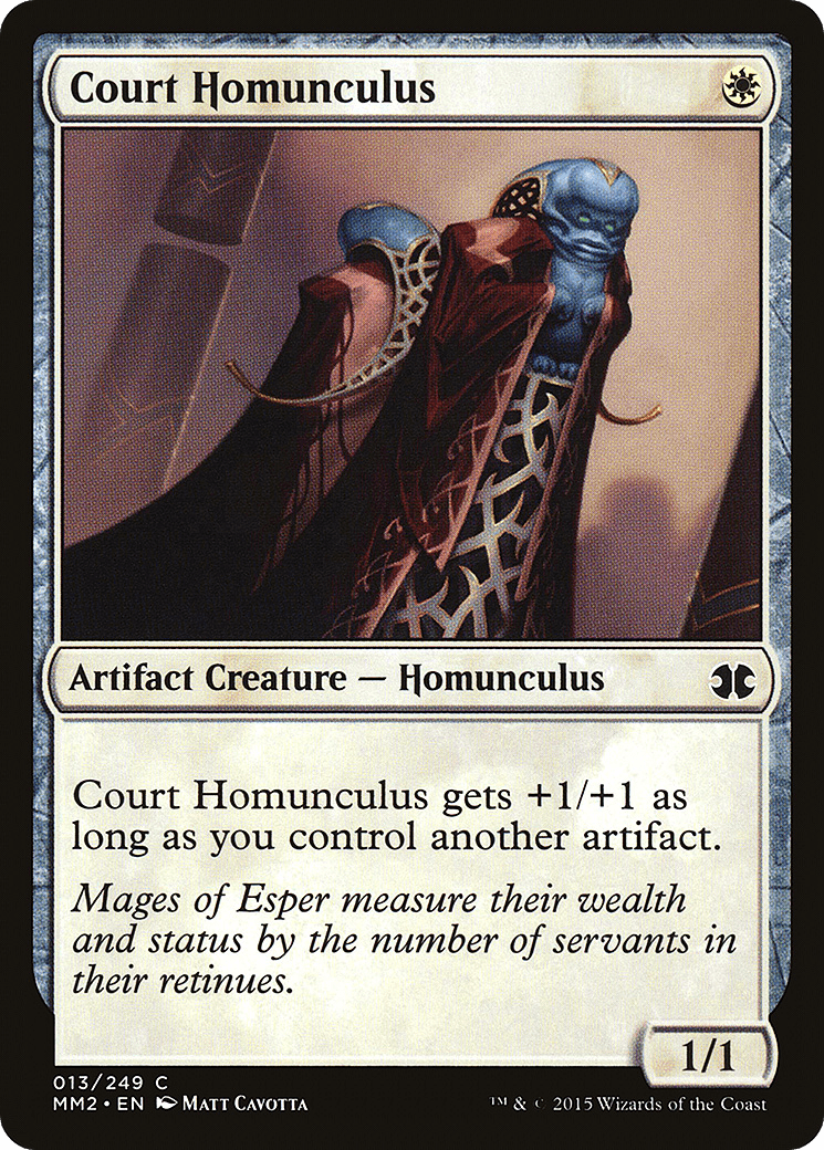Court Homunculus [Modern Masters 2015] Foil
