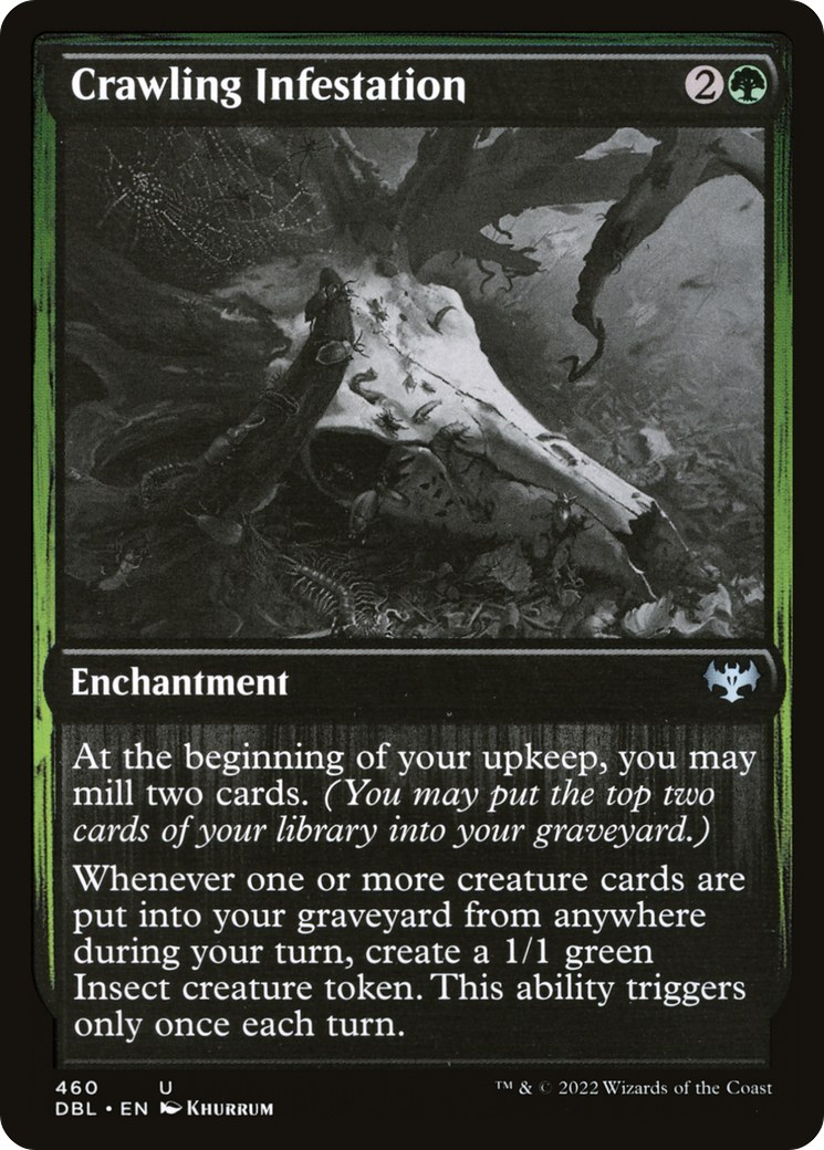 Crawling Infestation [Innistrad: Double Feature] Foil