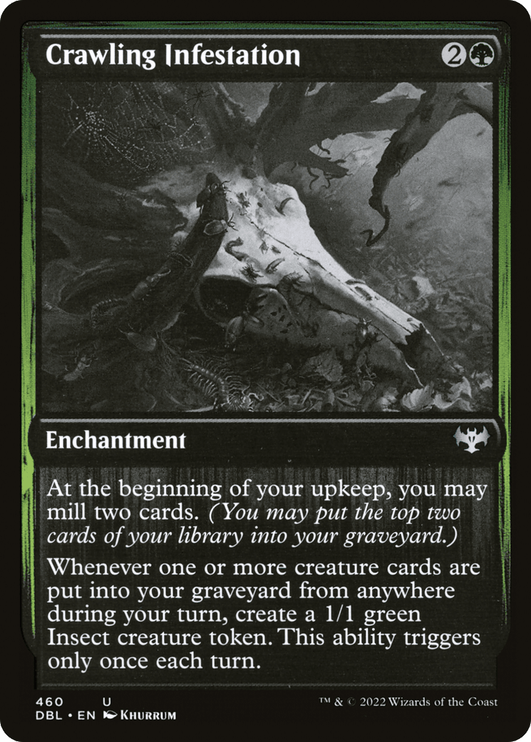 Crawling Infestation [Innistrad: Double Feature] Foil