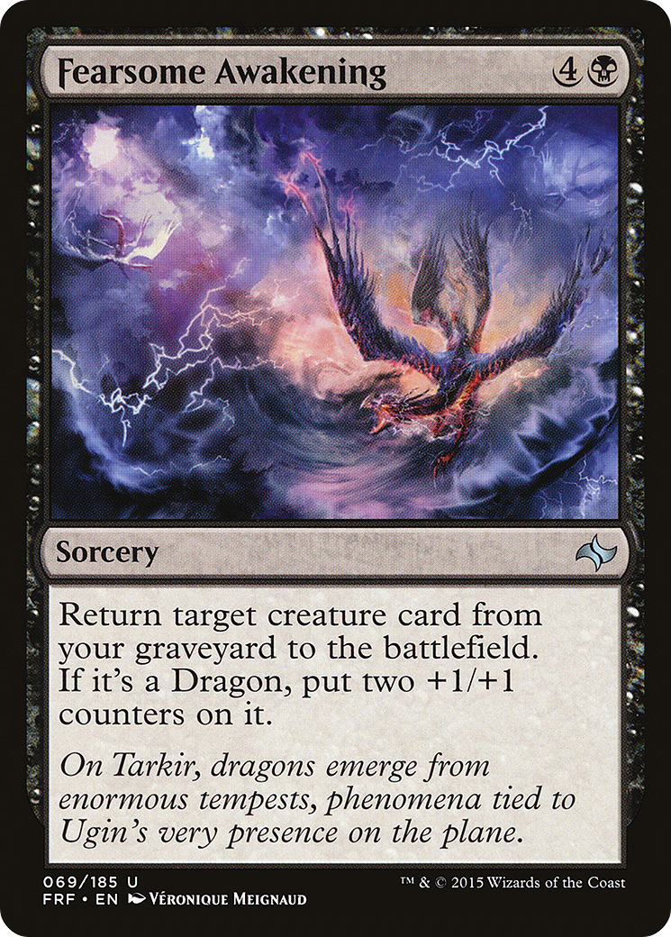 Fearsome Awakening [Fate Reforged] Foil