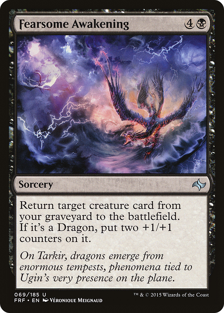 Fearsome Awakening [Fate Reforged] Foil