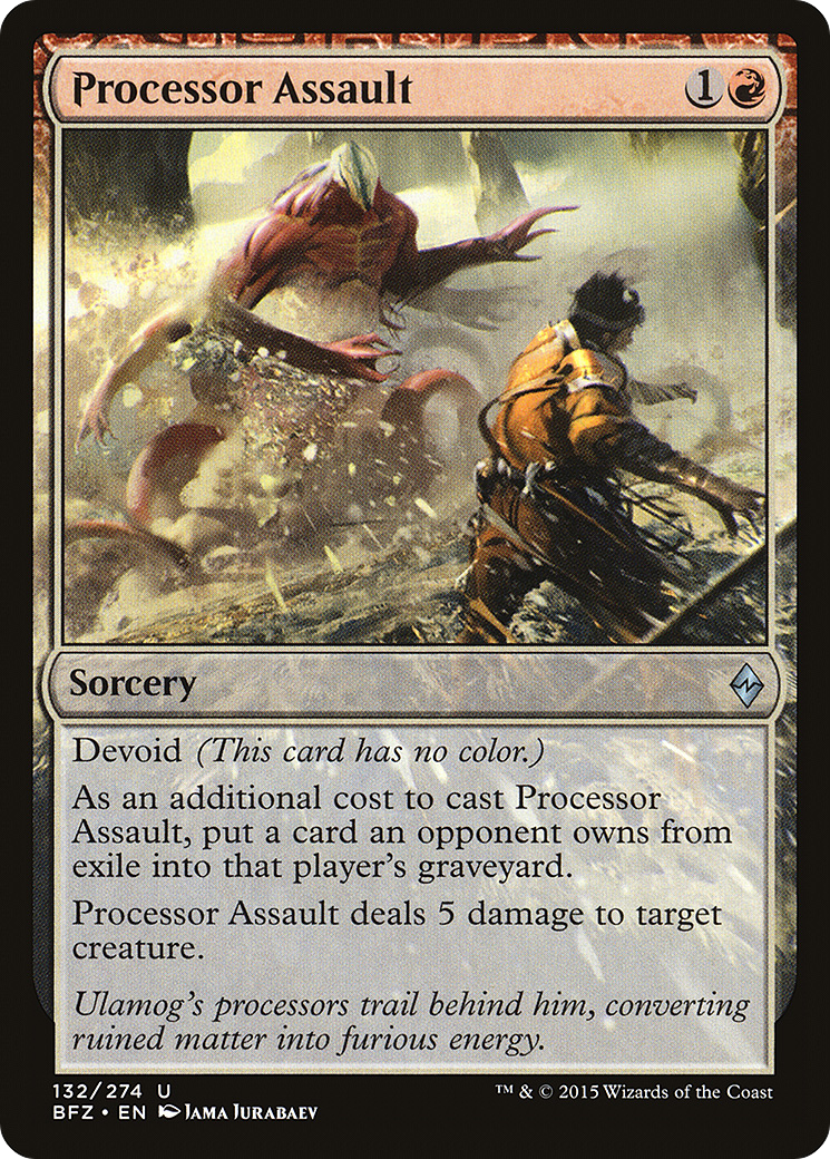 Processor Assault [Battle for Zendikar] Foil