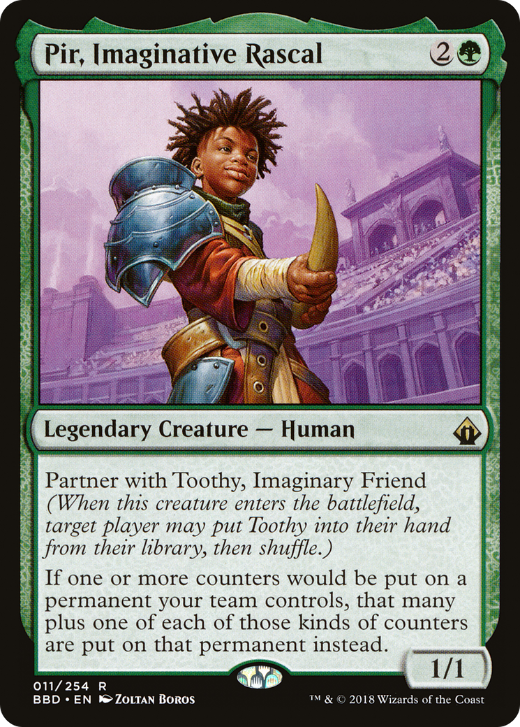 Pir, Imaginative Rascal [Battlebond] Foil