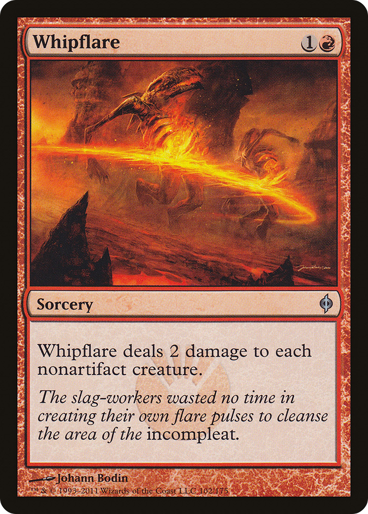 Whipflare [New Phyrexia] Foil