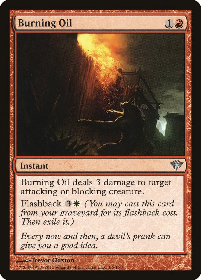 Burning Oil 84 (Dark Ascension) 
