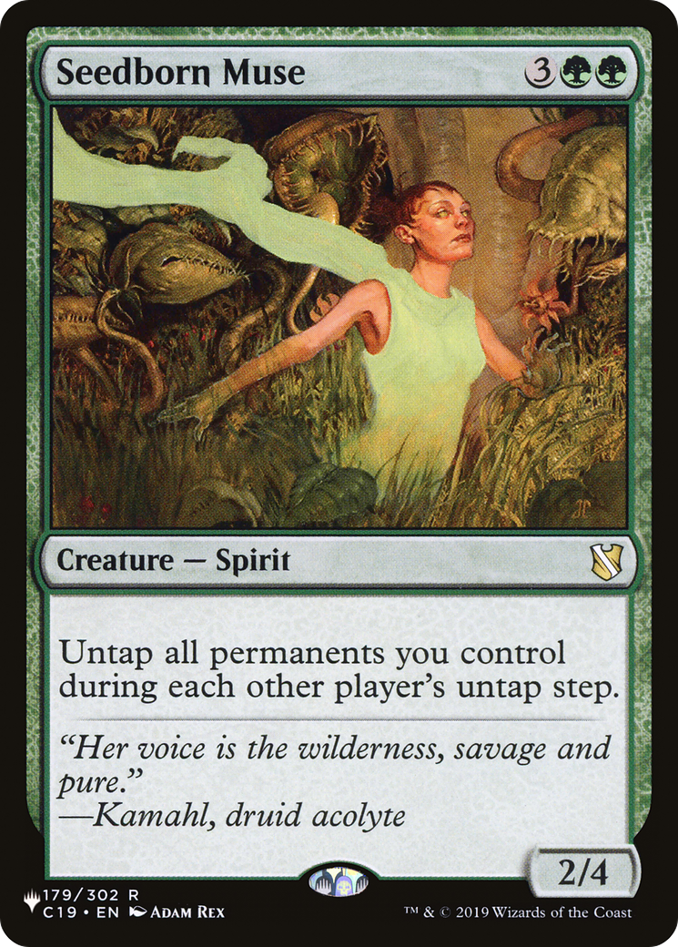 Seedborn Muse |  (179/302) [The List Reprints]