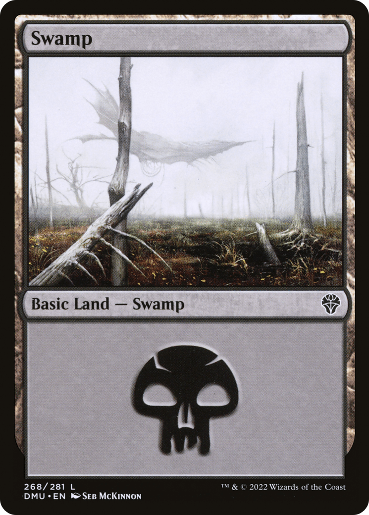 Swamp (268) [Dominaria United] Foil