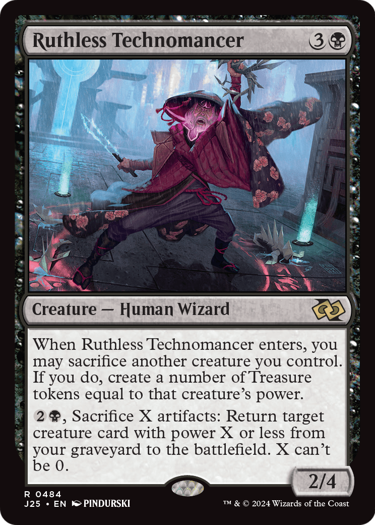 Ruthless Technomancer (J25-484) - Foundations Jumpstart