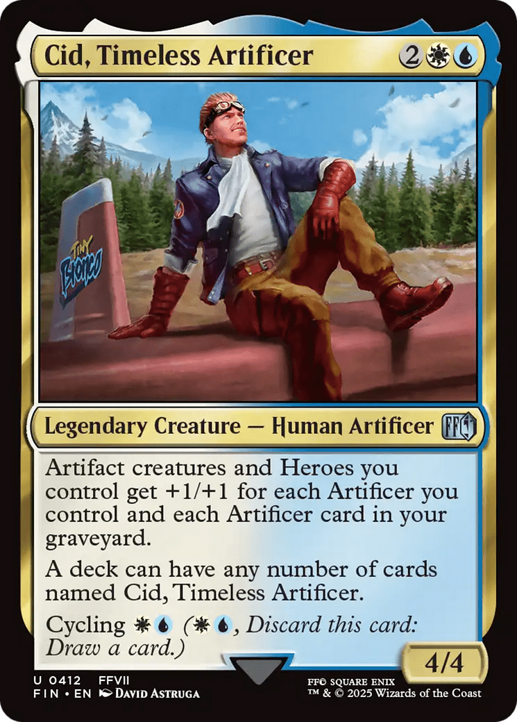 Cid, Timeless Artificer (0412) (412) [FINAL FANTASY]