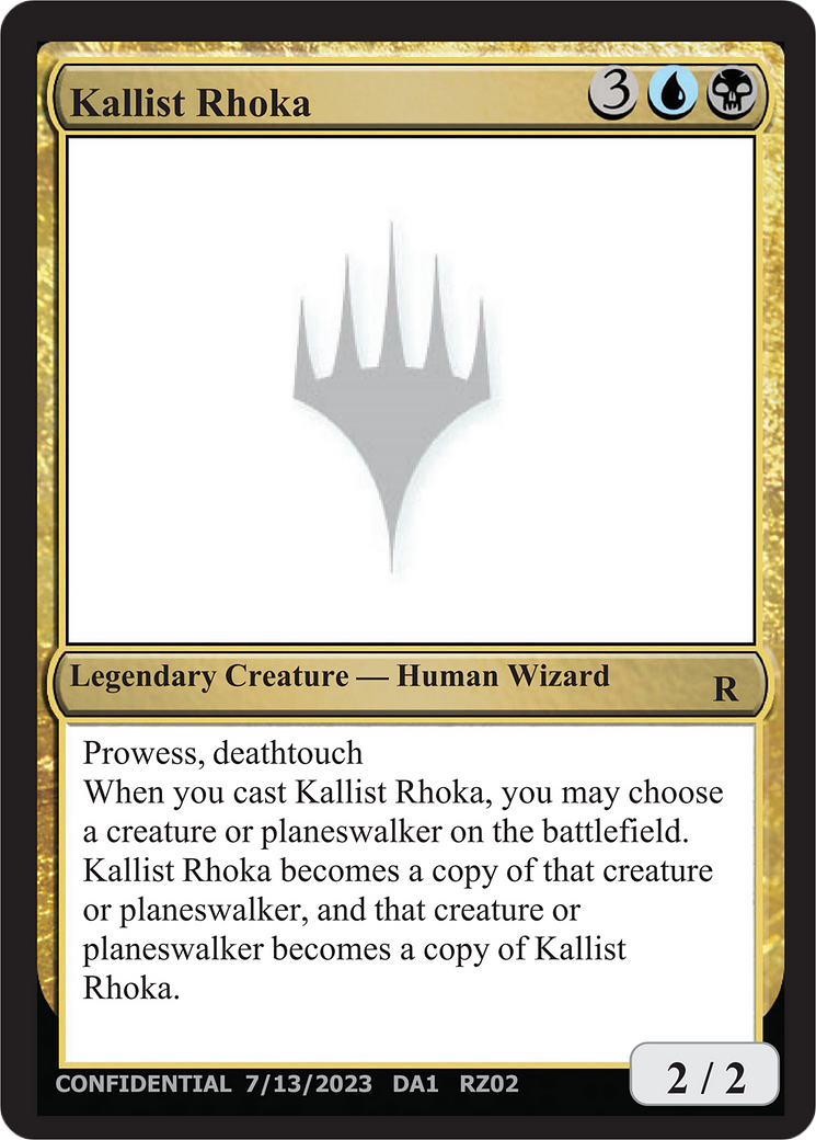 Kallist Rhoka (DA1-RZ02A) - Unknown Event