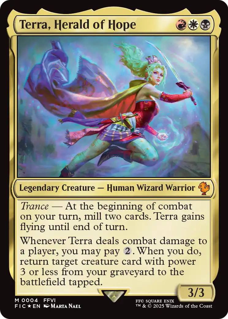 Terra, Herald of Hope (004) [Commander: FINAL FANTASY]