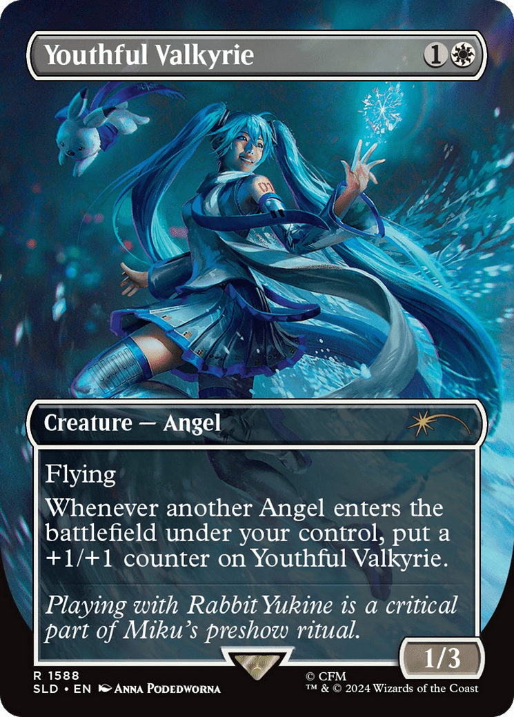 Youthful Valkyrie (-1588) [Secret Lair Drop Series]