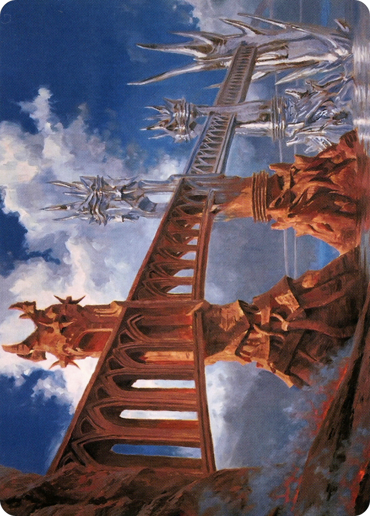 Silverbluff Bridge // Silverbluff Bridge (AMH2-078) - Modern Horizons 2 Art Series (Borderless) Foil