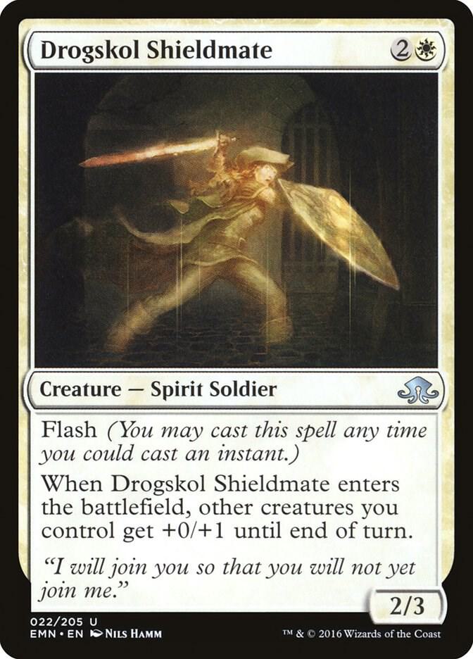 Drogskol Shieldmate 22/205 (Eldritch Moon) 
