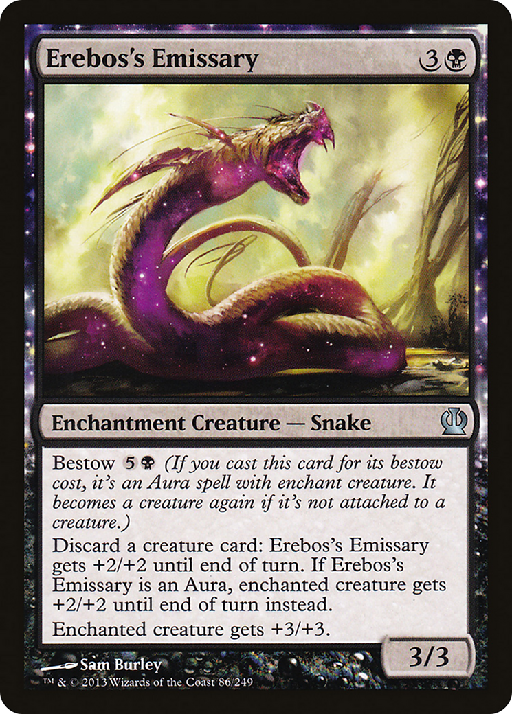 Erebos's Emissary [Theros] Foil