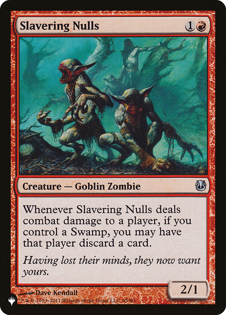 Slavering Nulls |  (DDH-45) [The List]