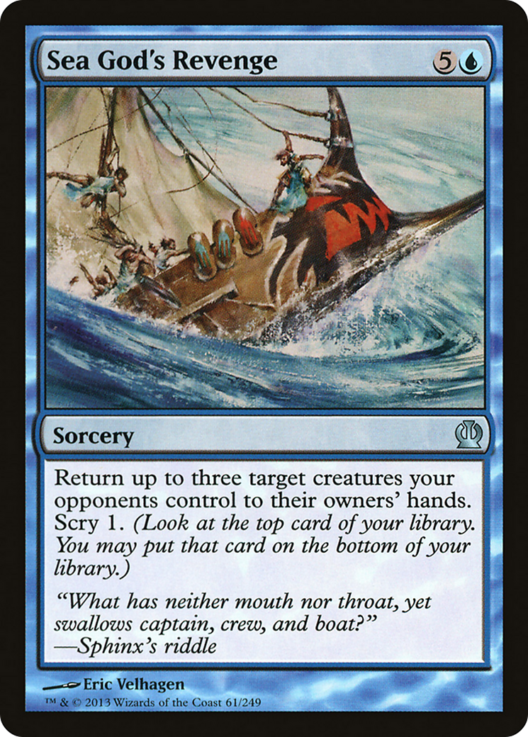 Sea God's Revenge [Theros] Foil