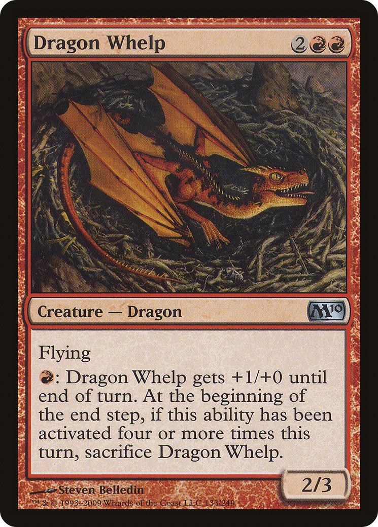 Dragon Whelp [Magic 2010] Foil