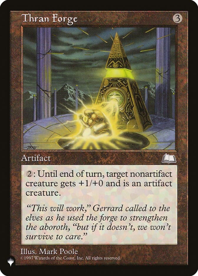Thran Forge |  (WTH-159) [The List]